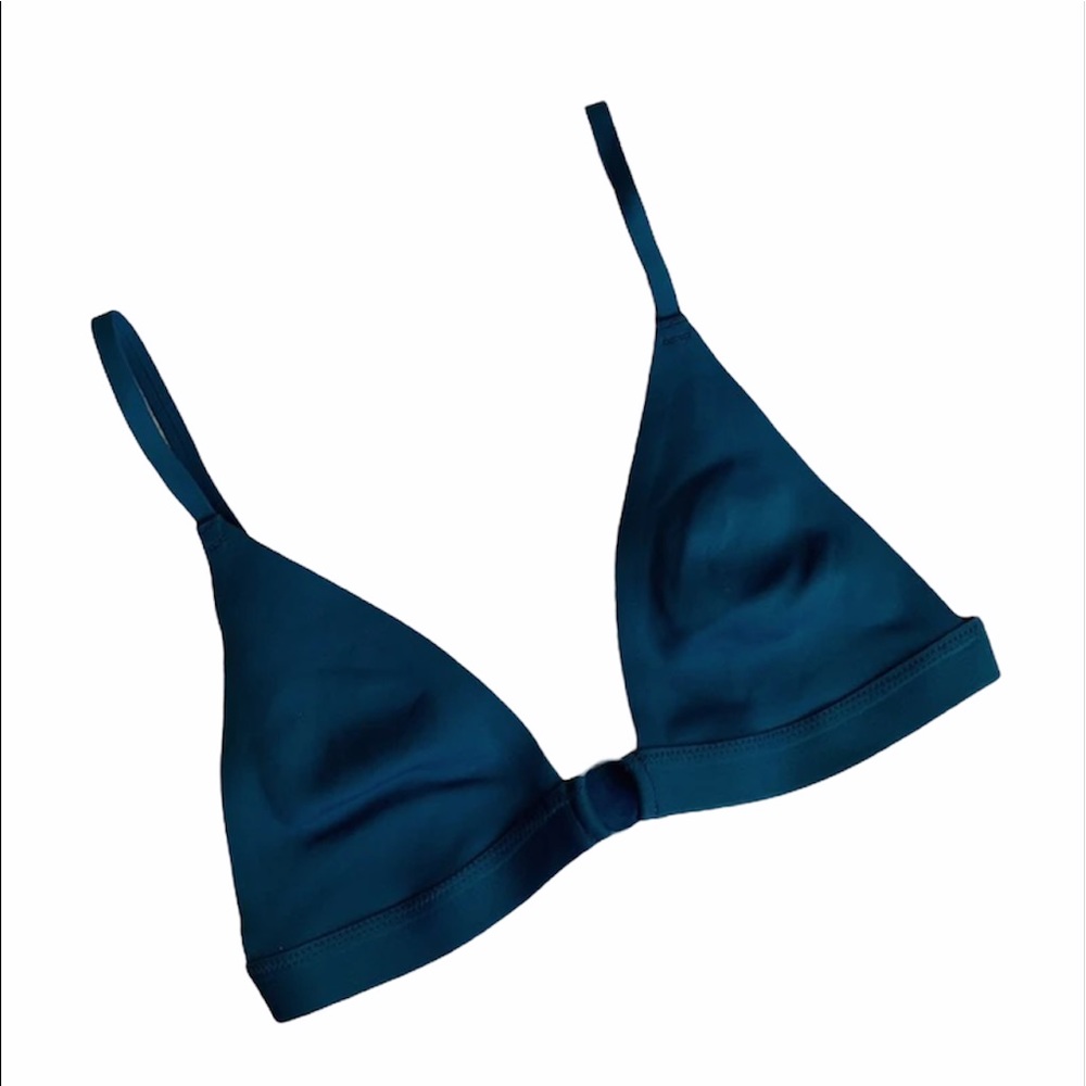 FREE PEOPLE Oh Scuba Bralette Neo Midnight Cowboy - Picture 9 of 10